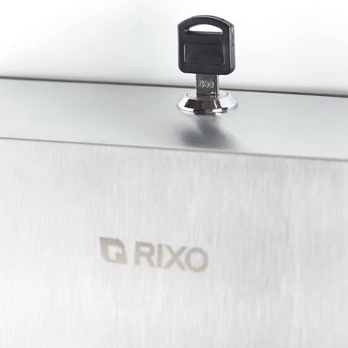 Диспенсер бумажных полотенец нержавеющая сталь Rixo Solido (P137) - 3